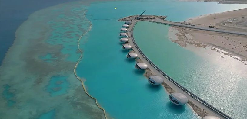 红海项目 | 谢巴拉岛别墅在沙特阿拉伯成型