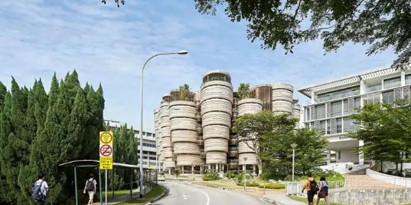 层层涟漪堆起知识的殿堂：新加坡南洋理工大学学习中心