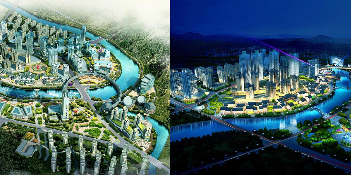 山穗县县城总体城市规划设计