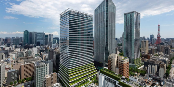 日本最高的住宅摩天楼，绿植覆盖改善都市“微气候”